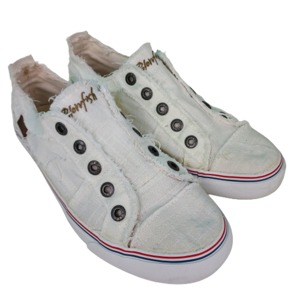 Blowfish Malibu, women's size 8, white - Picture 1 of 8